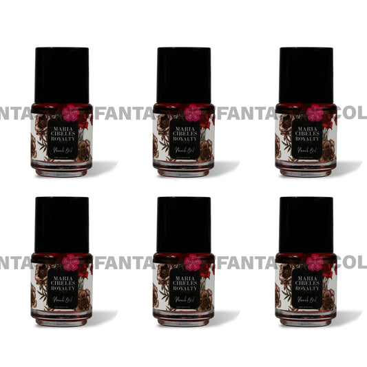 SET DE 6 ACEITES PARA CUTICULA MC ROYALTY