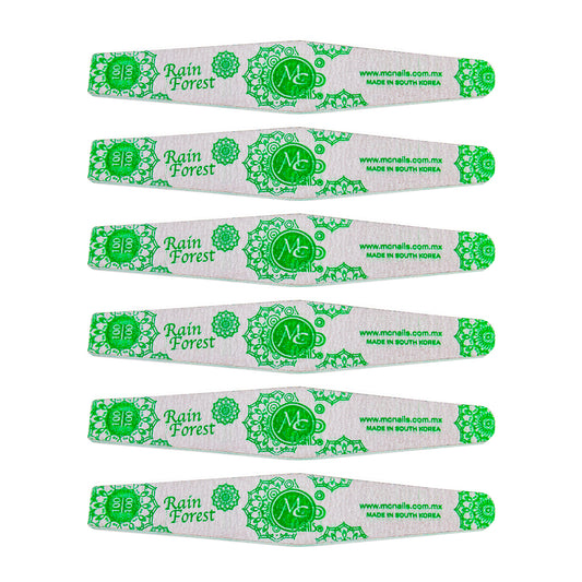 SET DE 6 LIMAS PROFESIONAL 100/100 MC NAILS