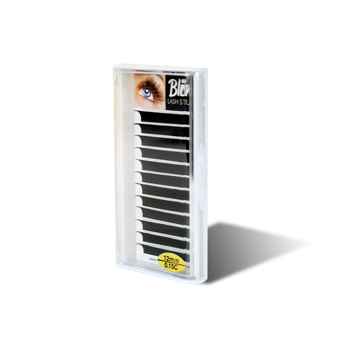 PAQUETE DE PESTAÑAS 1X1 12MM 0.15 C