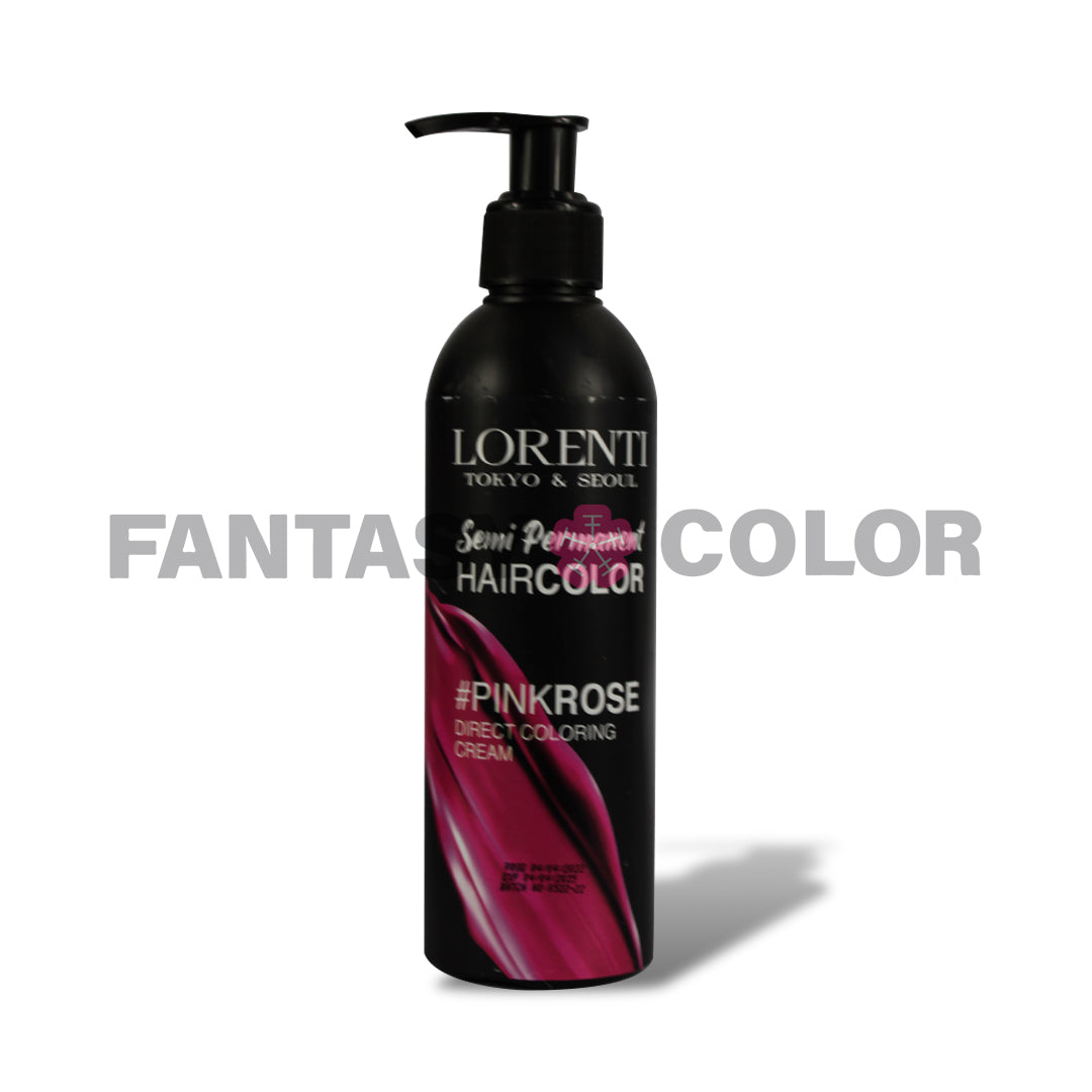 TINTE SEMIPERMANENTE EN CREMA LORENTI 250 ML ROSA
