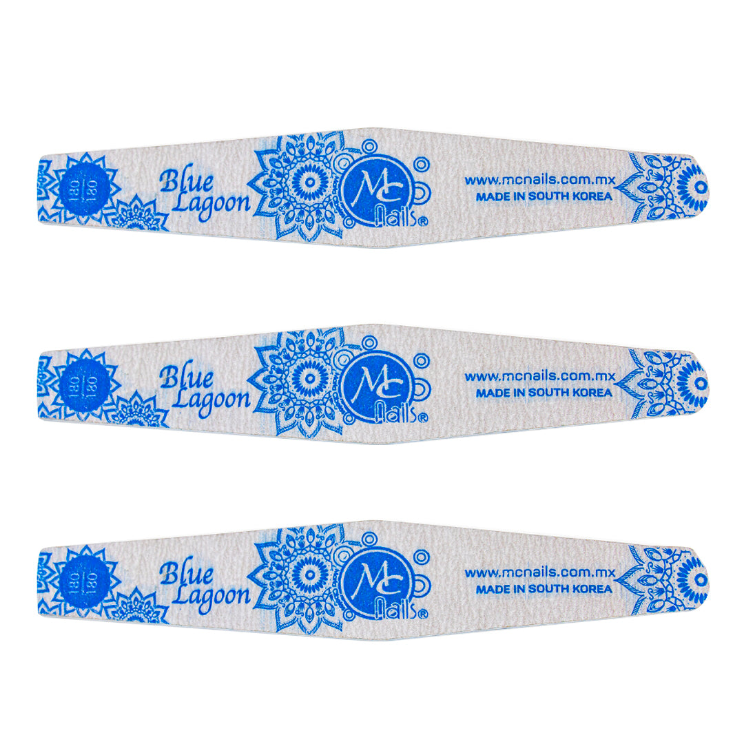 SET DE 3 LIMAS PROFESIONAL 180/180 MC NAILS