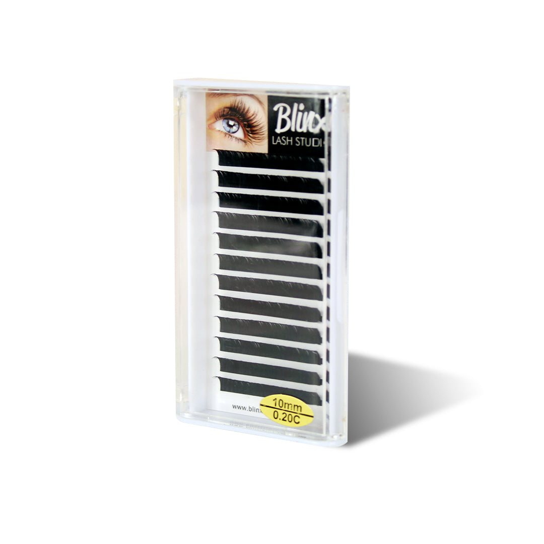 PAQUETE DE PESTAÑAS 1X1 10MM 0.20 C