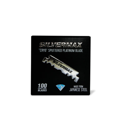 CAJA DE NAVAJA SILVERMAX C/100 PIEZAS