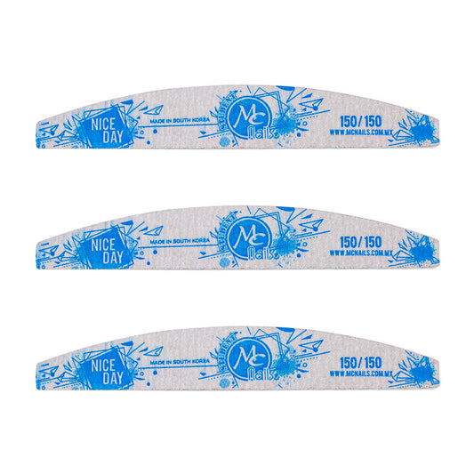 SET DE 3 LIMAS STUDENT 150/150 MC NAILS