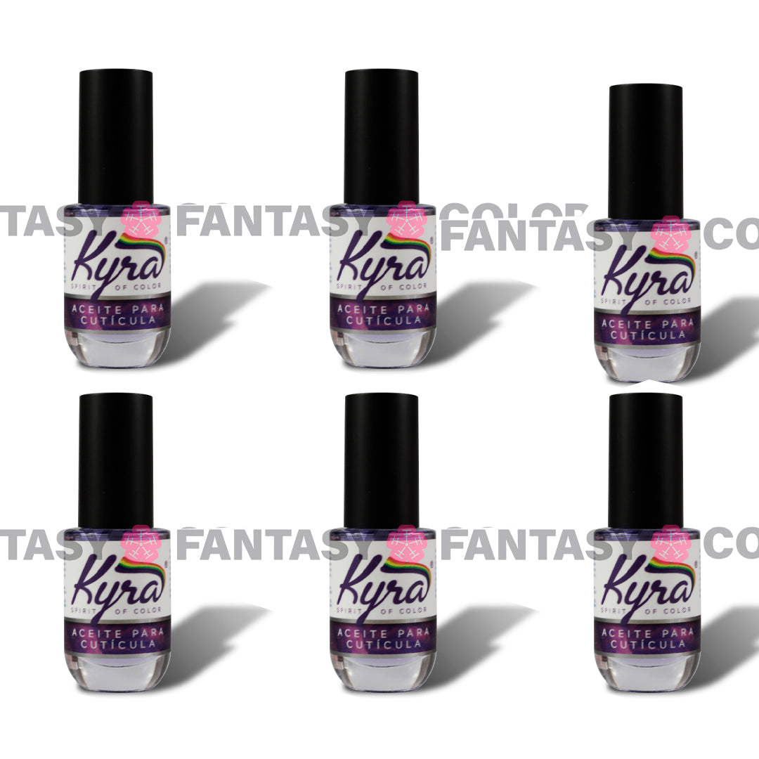 SET DE 6 ACEITES PARA CUTICULA KYRA