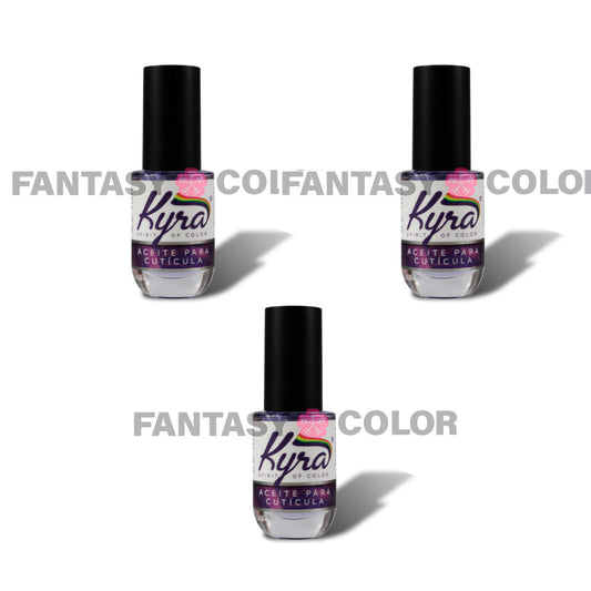 SET DE 3 ACEITES PARA CUTICULA KYRA