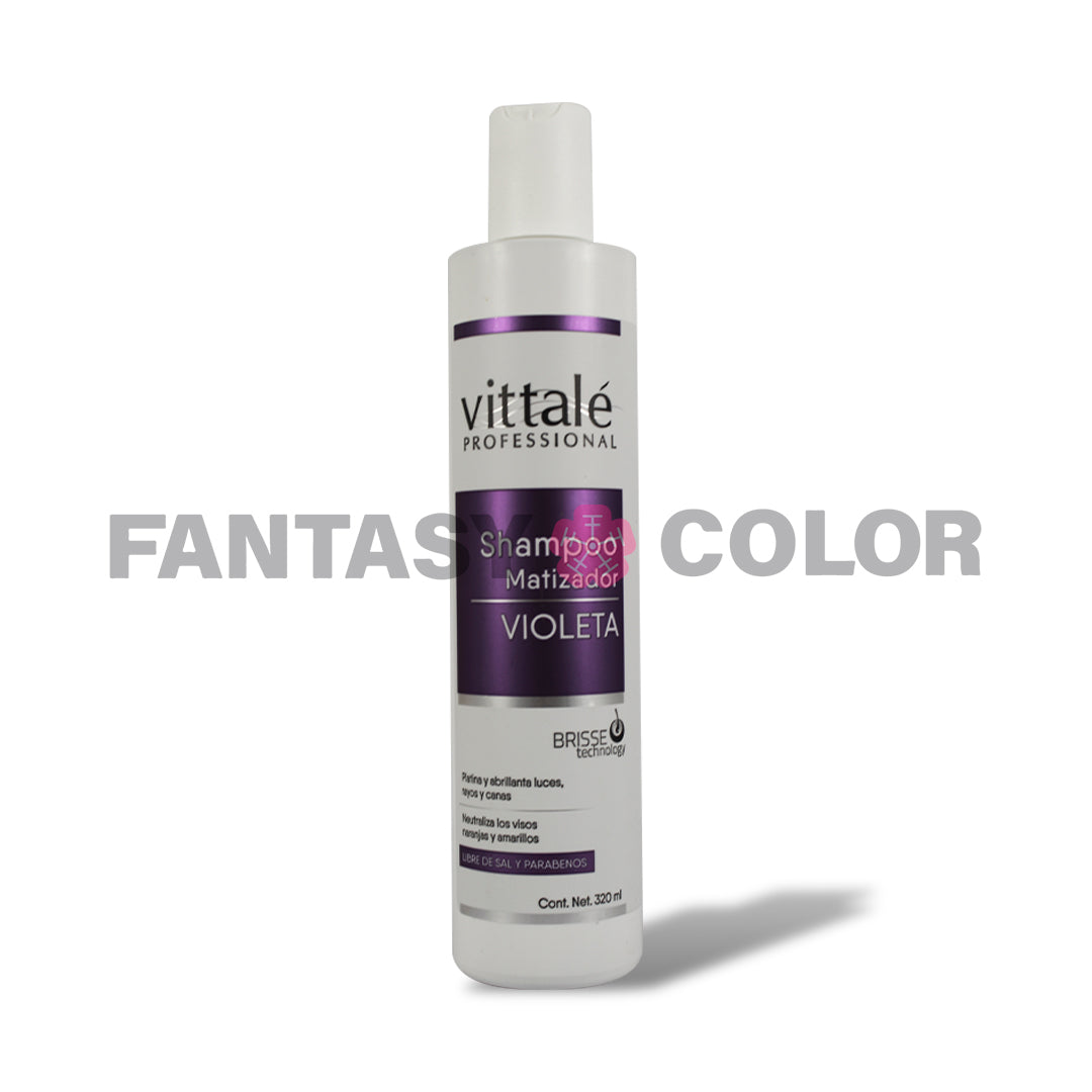 SHAMPOO MATIZADOR VIOLETA 320 ML VITTALÉ