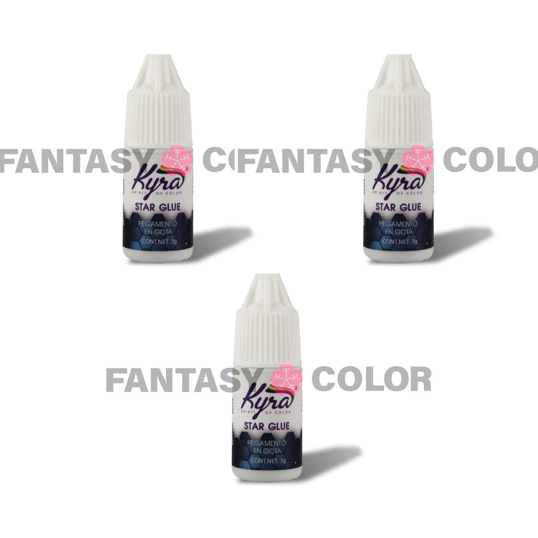 SET DE 3 PEGAMENTOS EN GOTA KYRA