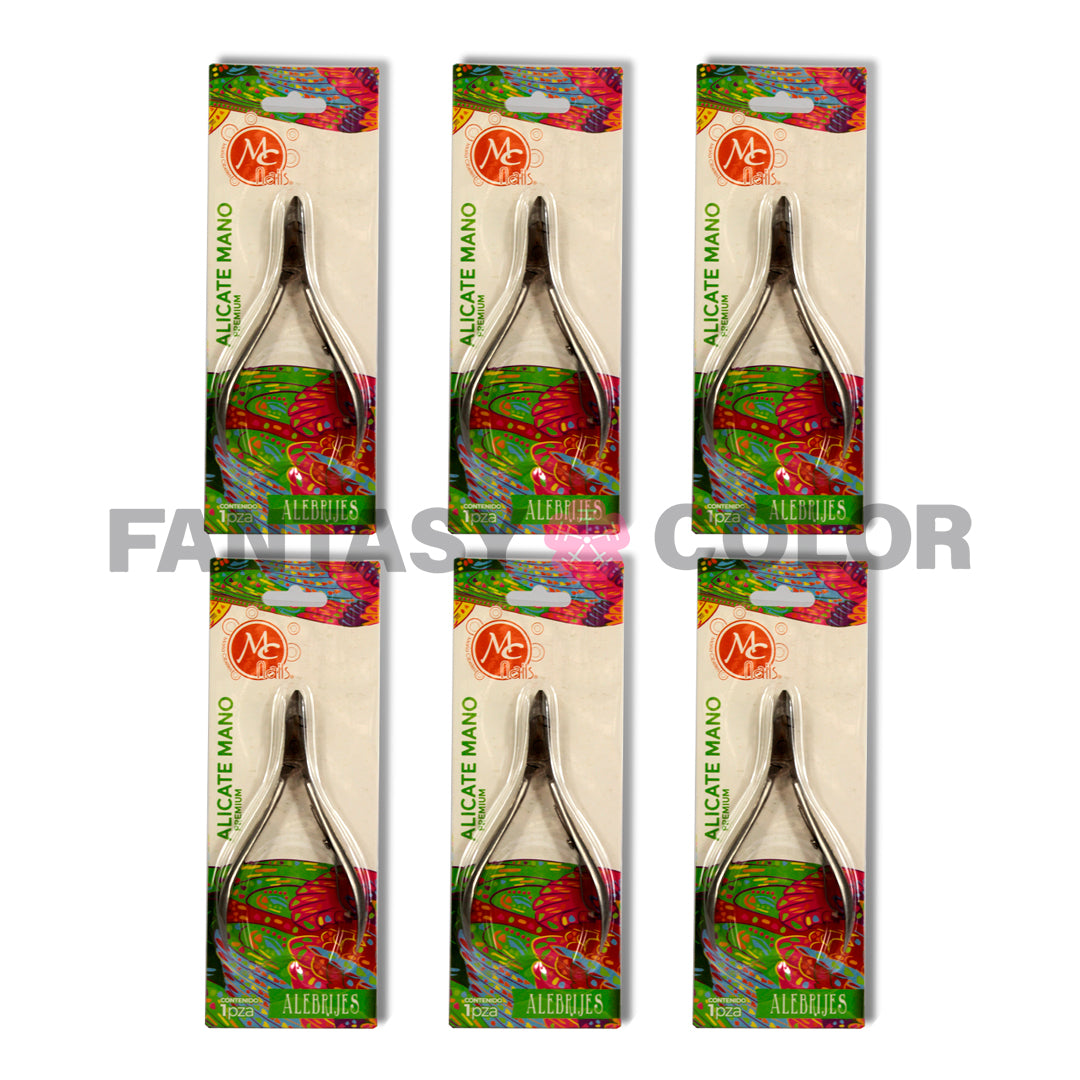 SET DE 6 ALICATAS PARA MANO MC