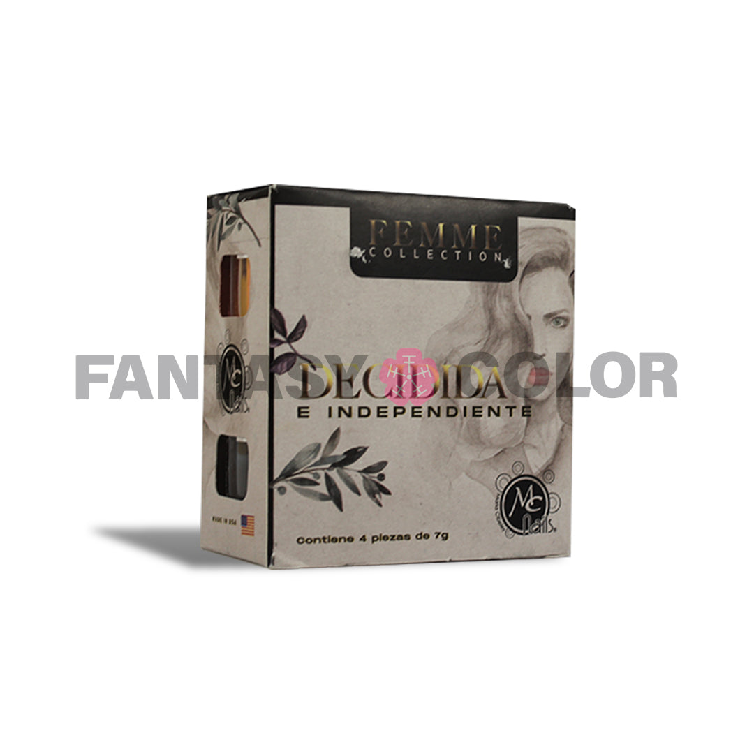 COLECCIÓN FEMME DECIDIDA E INDEPENDIENTE MC NAILS