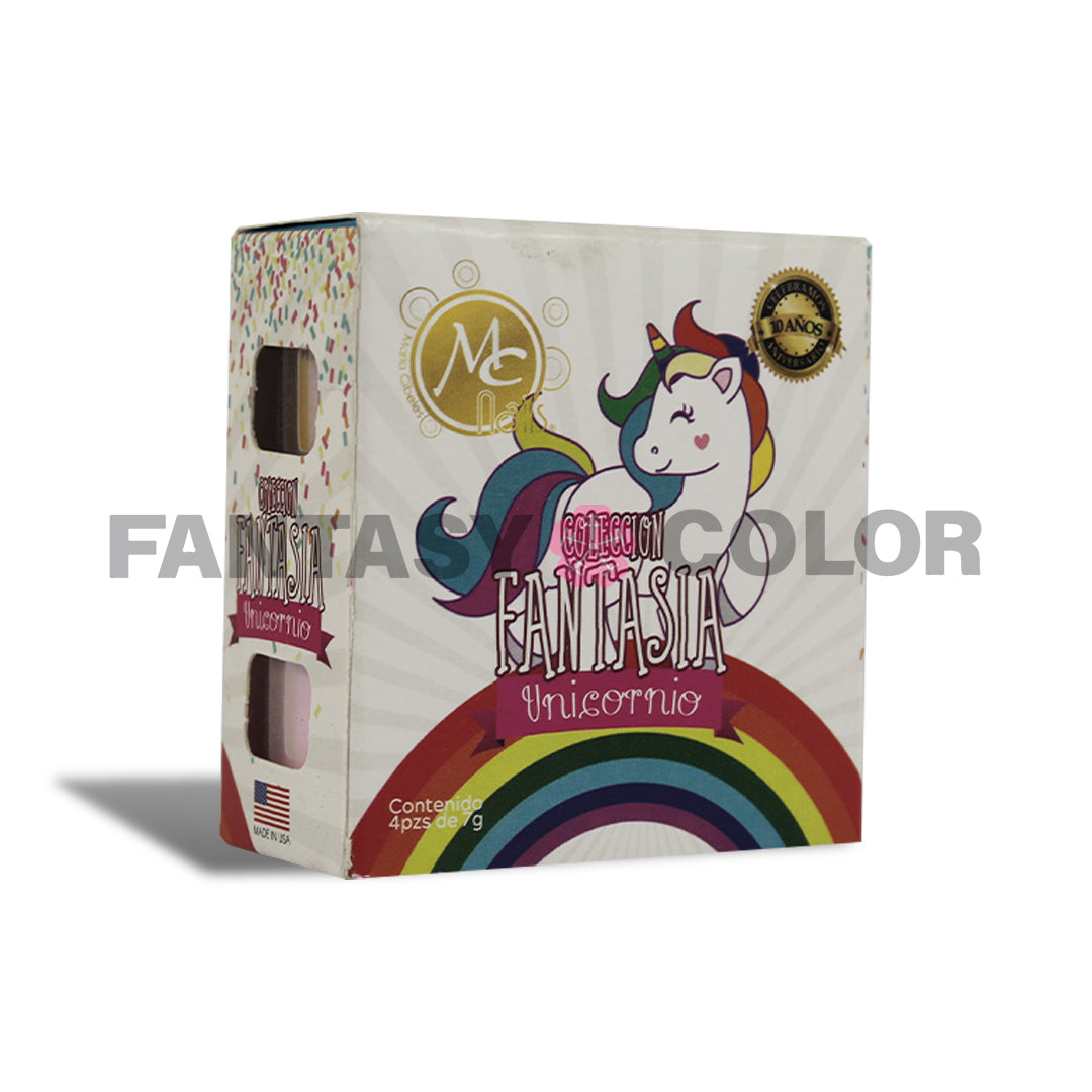 COLECCIÓN FANTASIA UNICORNIO MC NAILS
