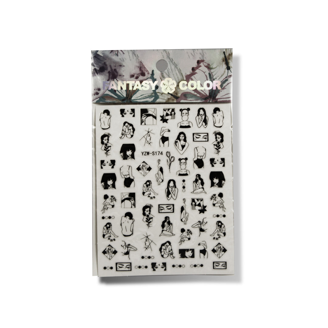 STICKER FANTASY COLOR