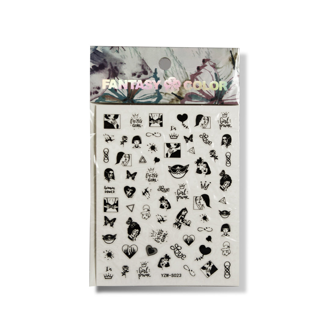 STICKER FANTASY COLOR