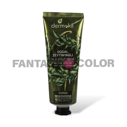 CREMA PARA MANOS Y CUERPO ACEITE DE OLICVA 75 ML DERMOKIL