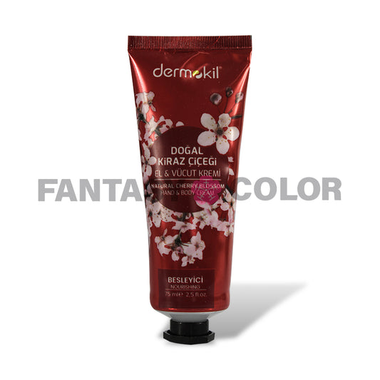 CREMA PARA MANOS Y CUERPO CEREZA 75 ML DERMOKIL