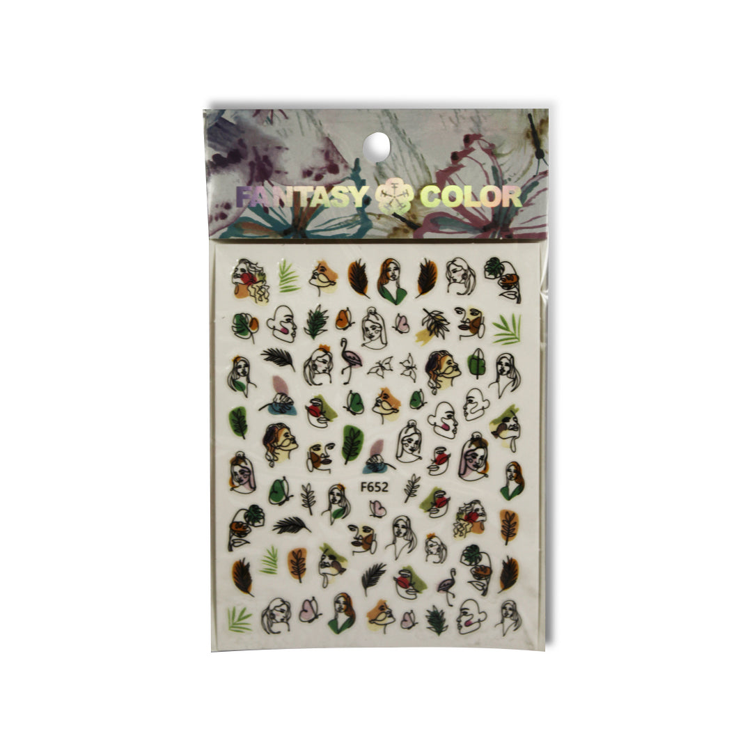 STICKER FANTASY COLOR