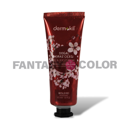 CREMA PARA MANOS Y CUERPO CEREZA 30 ML DERMOKIL