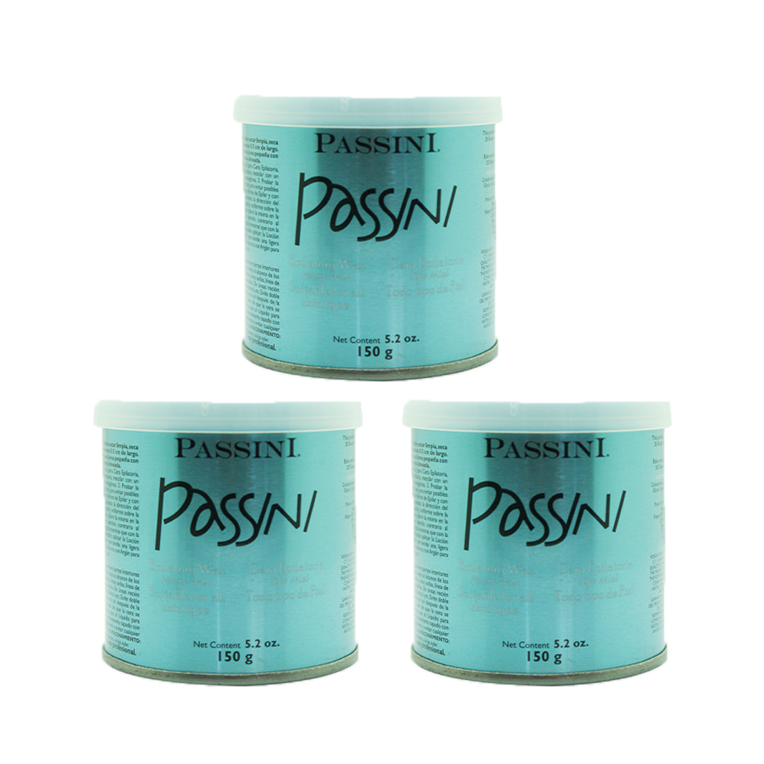 SET DE 3 CERAS - TODO TIPO DE PIEL- 150 GR PASSINI