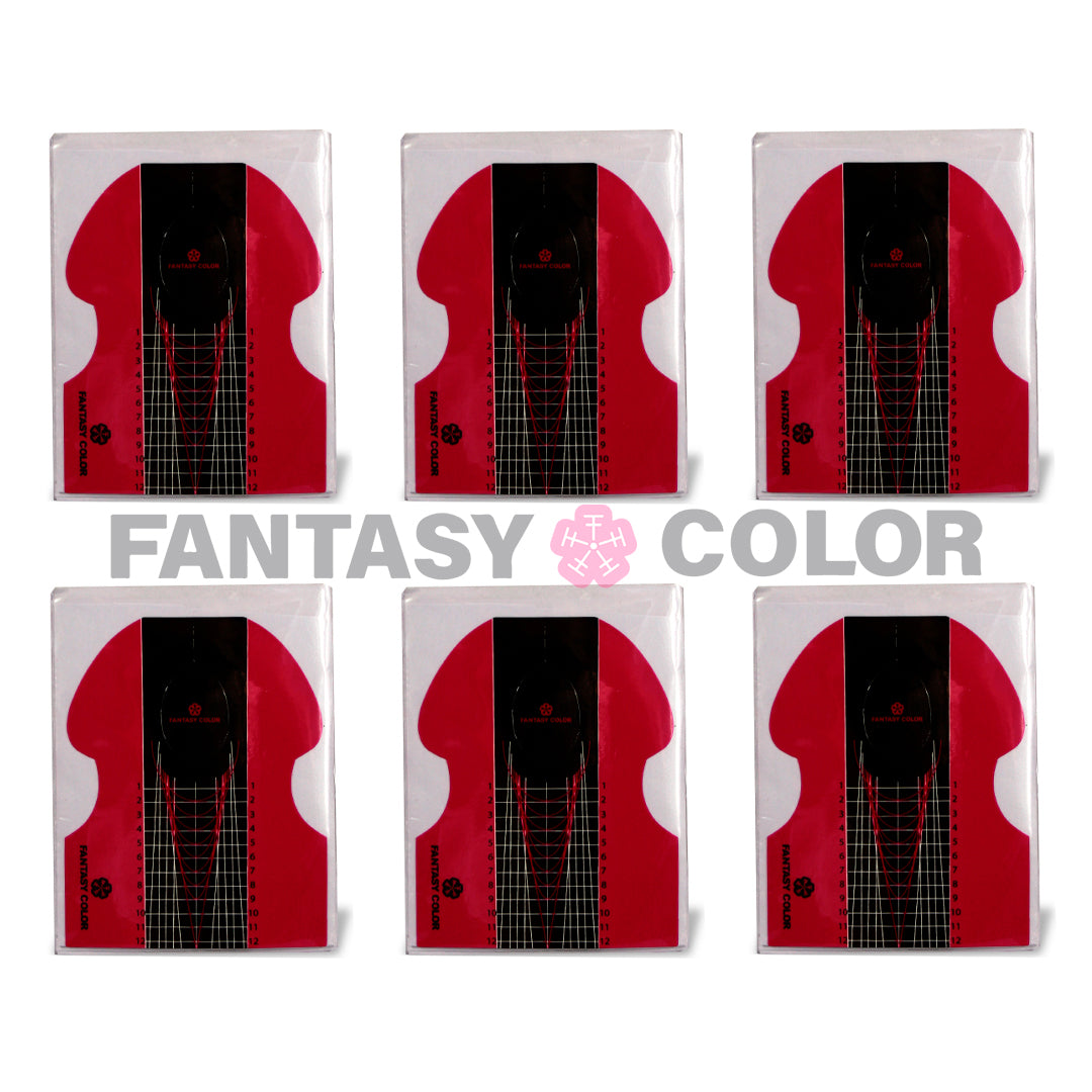 SET DE 6 FORMAS FANTASY COLOR PAQUETES 100 PZ