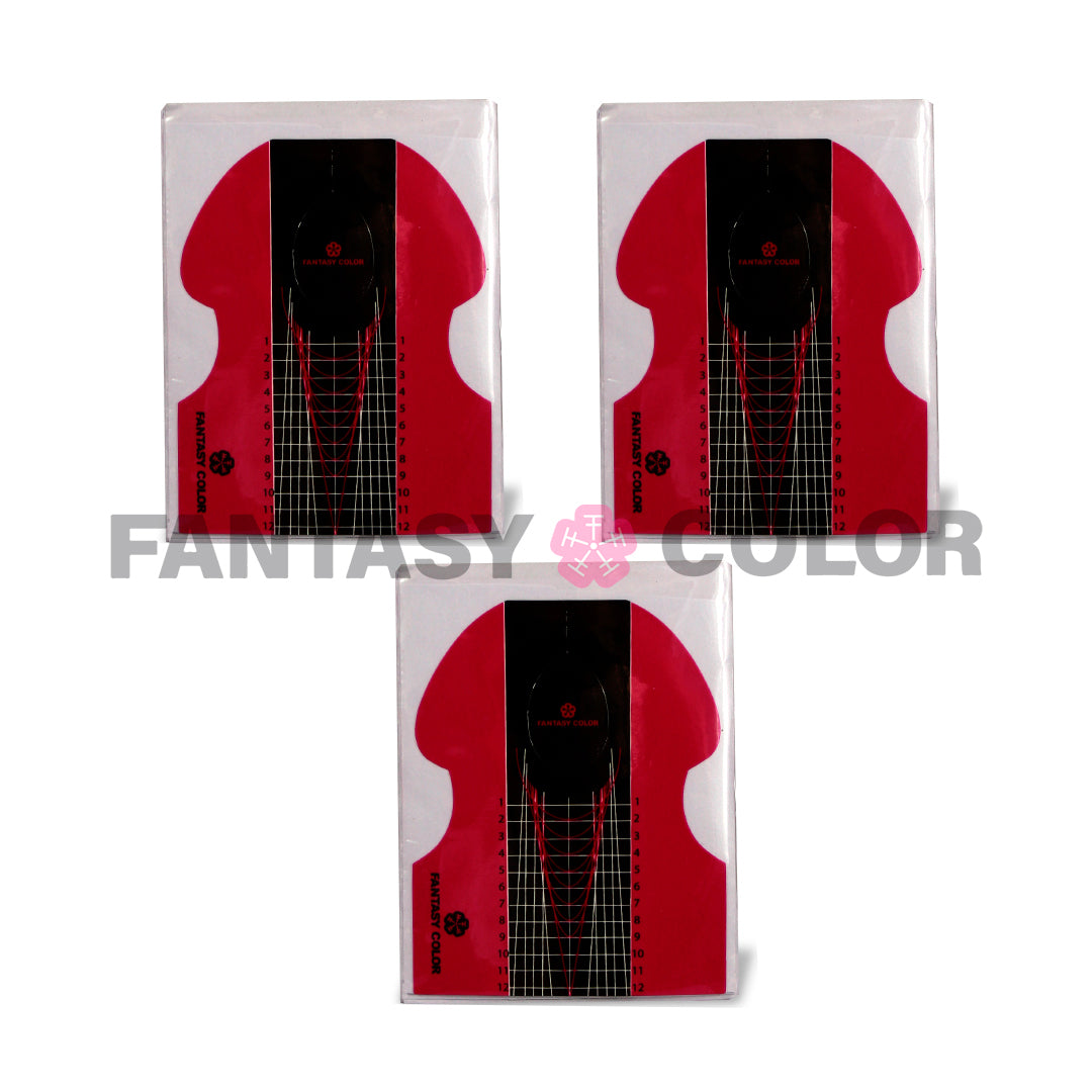 SET DE 3 FORMAS FANTASY COLOR PAQUETES 100 PZ