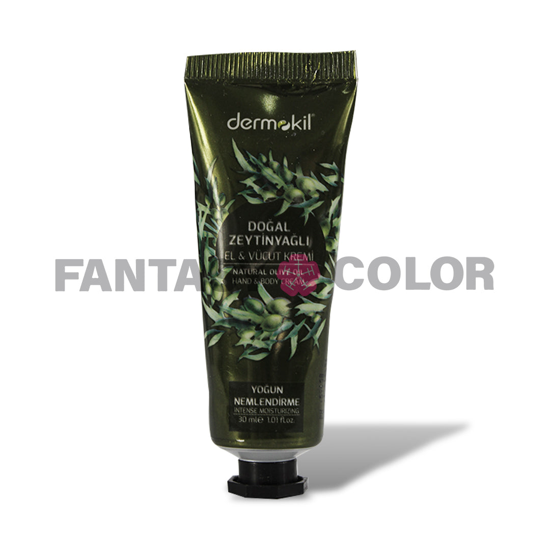 CREMA PARA MANOS Y CUERPOACEITE DE OLIVA 30 ML DERMOKIL