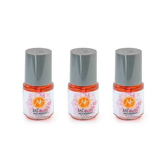 SET DE 3 MC BLISS- ANTIHONGOS MC NAILS