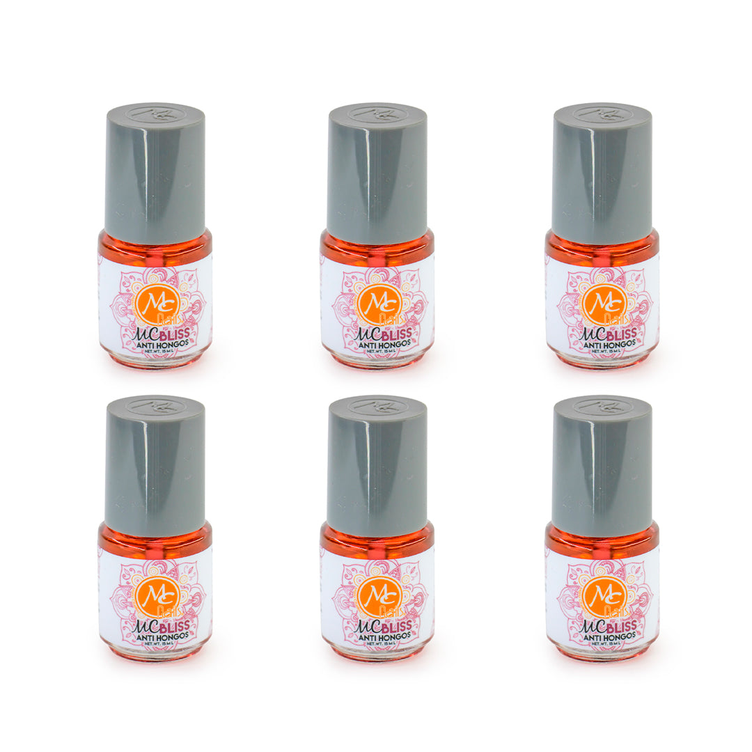 SET DE 6 MC BLISS- ANTIHONGOS MC NAILS