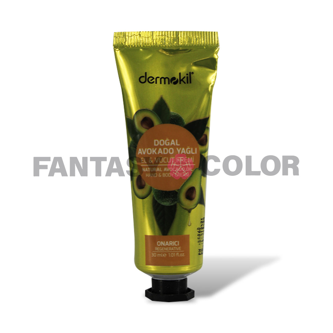 CREMA PARA MANOS Y CUERPO AGUACATE 30 ML DERMOKIL