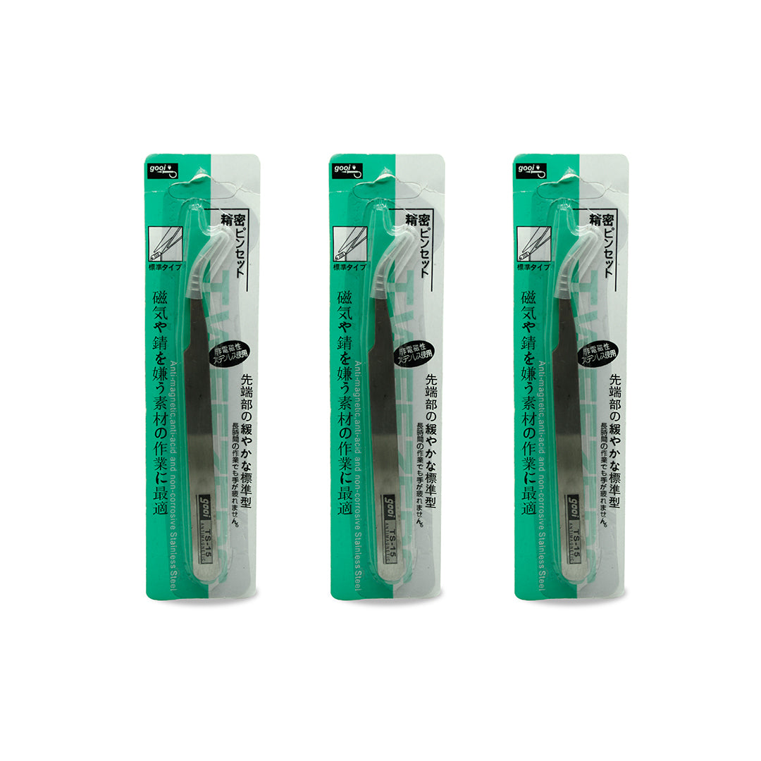 SET DE 3 PINZAS PARA DECORACION CURVA