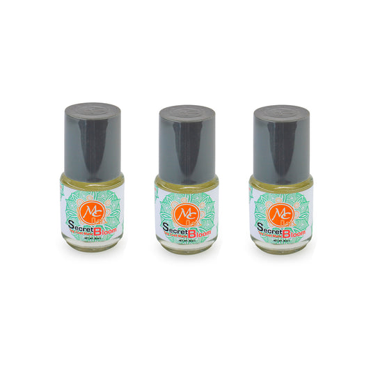 SET DE 3 SECRET BLOOM - TOP COAT MATE MC NAILS