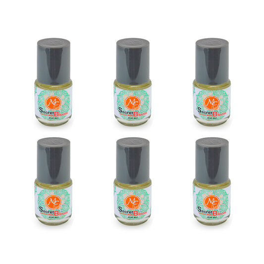 SET DE 6 SECRET BLOOM - TOP COAT MATE MC NAILS