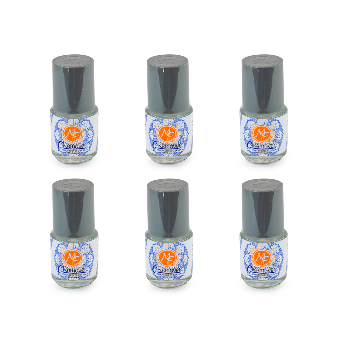 SET D 6 C REMOVER- REMOVEDOR DE CUTICULA MC NAILS