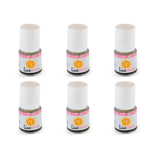 SET DE 6 LINE ERASE- BORRADOR DE LINEA DE TIP MC NAILS