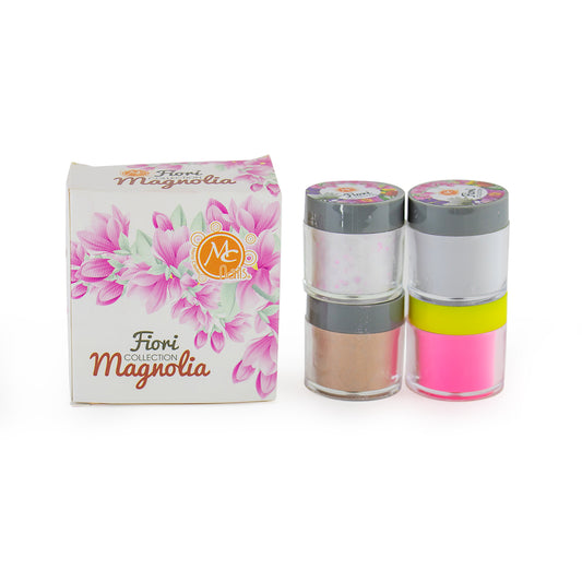 COLECCIÓN 4 ACRILICOS FIORI MAGNOLIA MC NAILS
