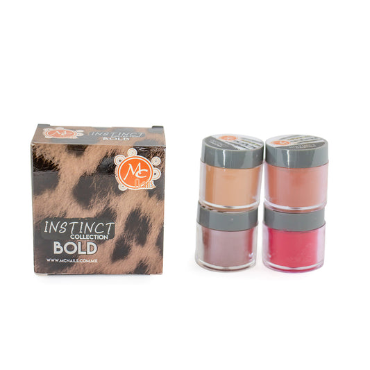 COLECCIÓN 4 ACRILICOS INSTINCT BOLD MC NAILS