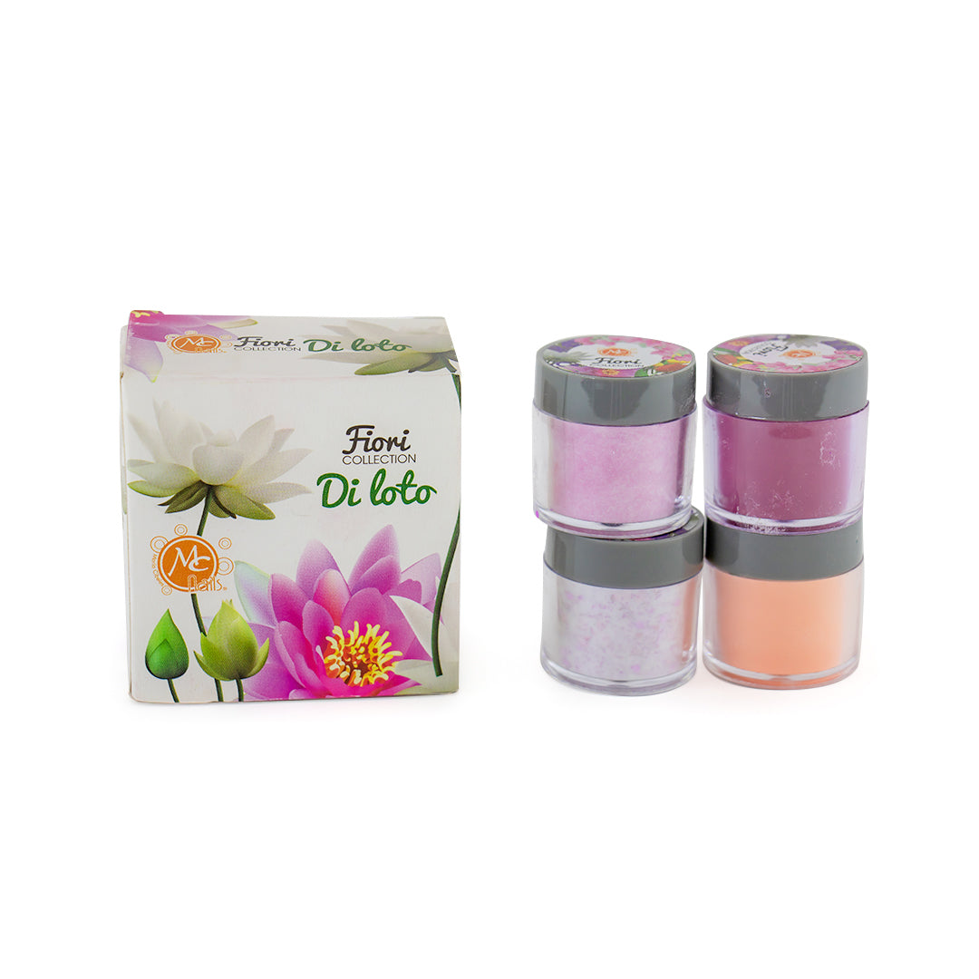 COLECCIÓN 4 ACRILICOS FIORI DI LOTO MC NAILS