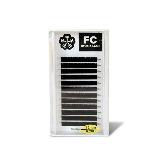 PAQUETE DE PESTAÑAS 1X1 12MM 0.20 D