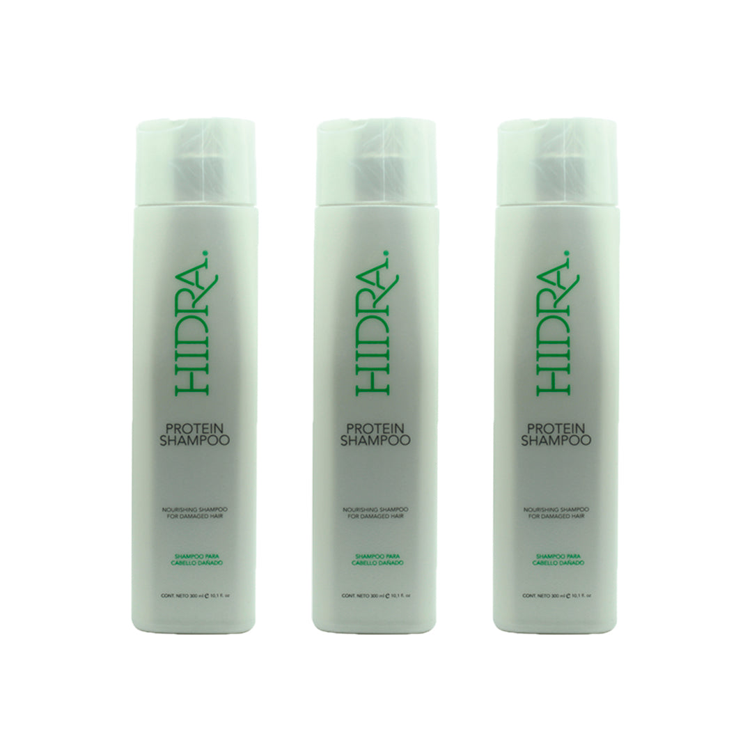SET DE 3 HIDRA PROTEIN SHAMPOO 300 ML