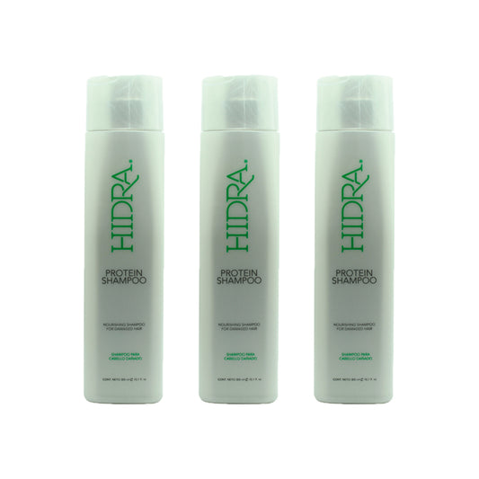 SET DE 3 HIDRA PROTEIN SHAMPOO 300 ML