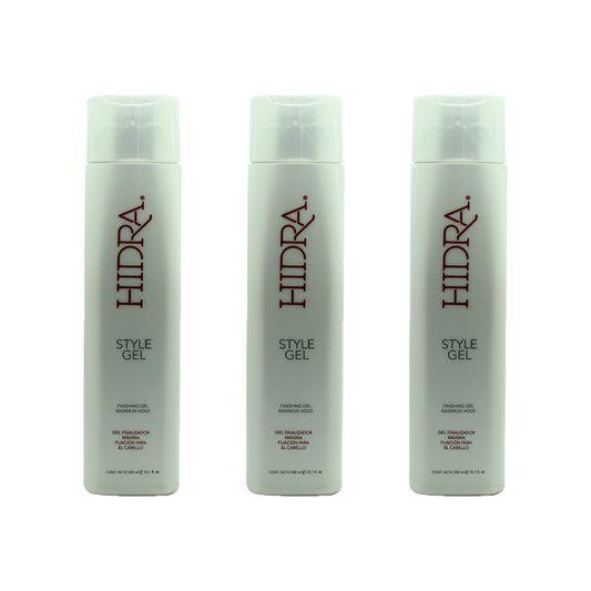SET DE 3 HIDRA STYLE GEL 300 ML