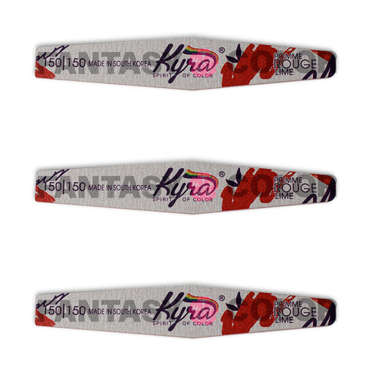 SET DE 3 LIMAS PROFESIONAL 150/150 KYRA