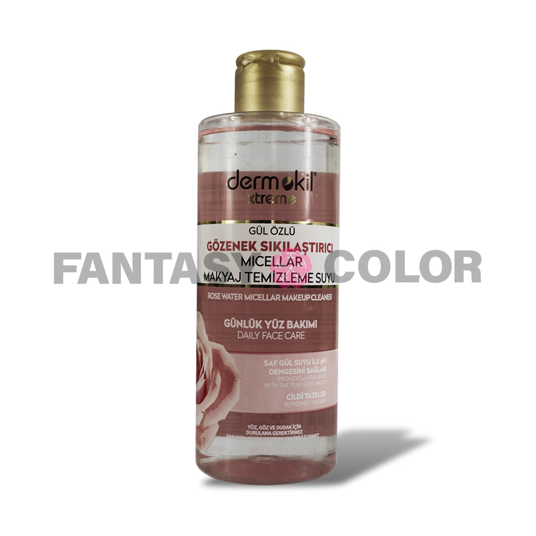 DESMAQUILLANTE MICELAR DE ROSAS 400 ML DERMOKIL