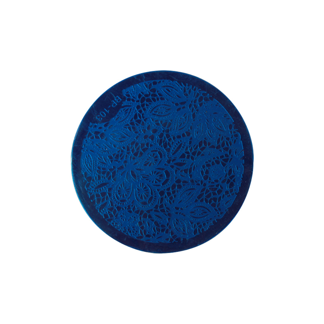 PLACA PARA SELLOS METAL