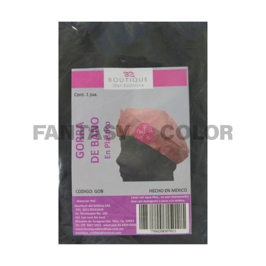 GORRA DE BAÑO- NEGRA