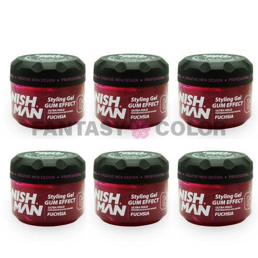 SET DE 6 STYLING GEL NISHMAN