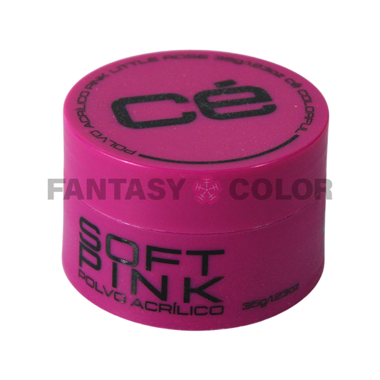 POLVO ACRILICO SOFT PINK 21 GR CÉ COLROFUL MC NAILS