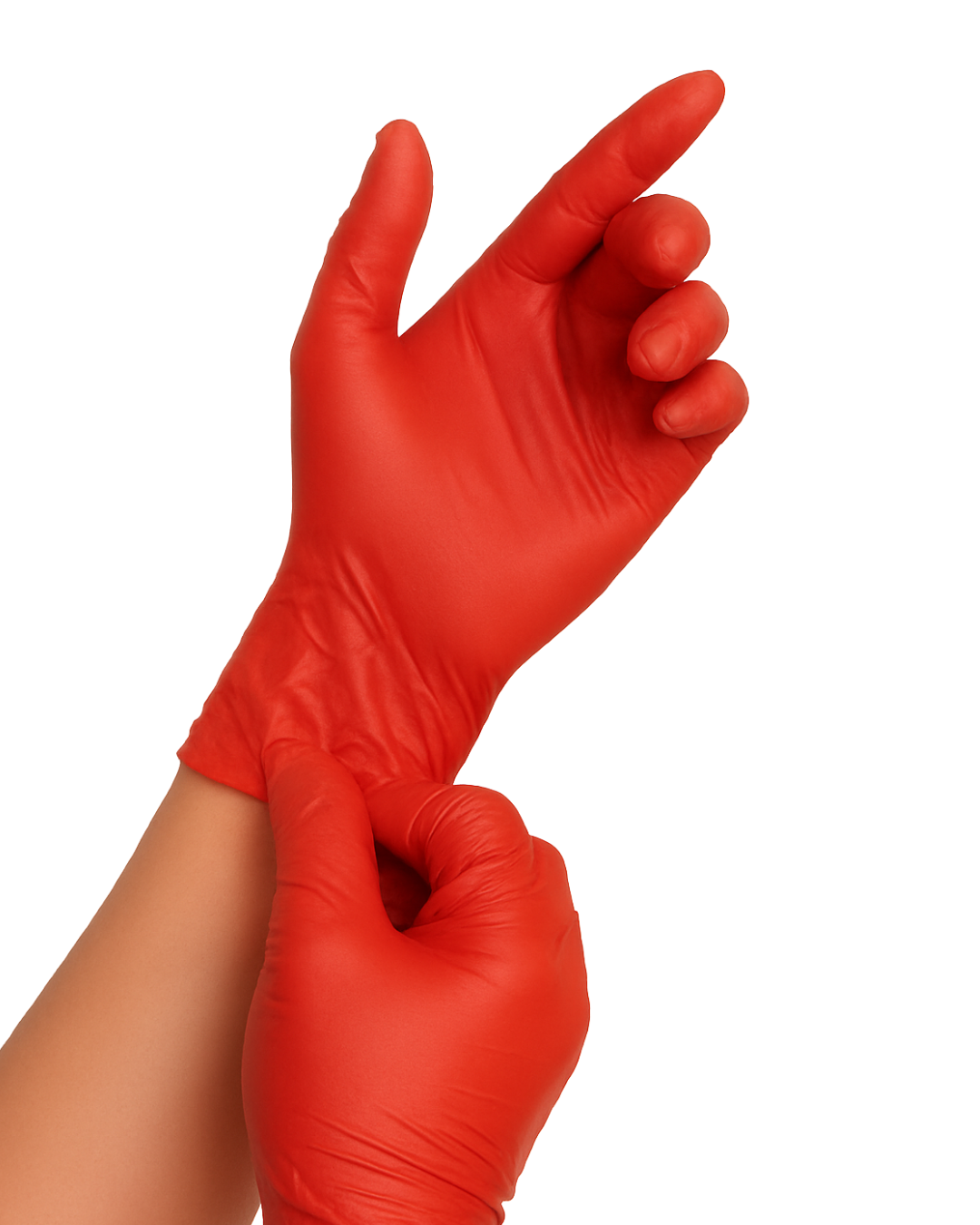 GUANTES DE NITRILO 100 PZ BAREGK - 5 COLORES