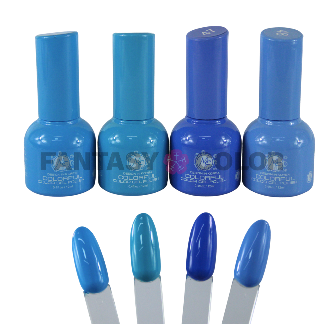 Colección "L" COLORFUL MC NAILS - 3 PASOS