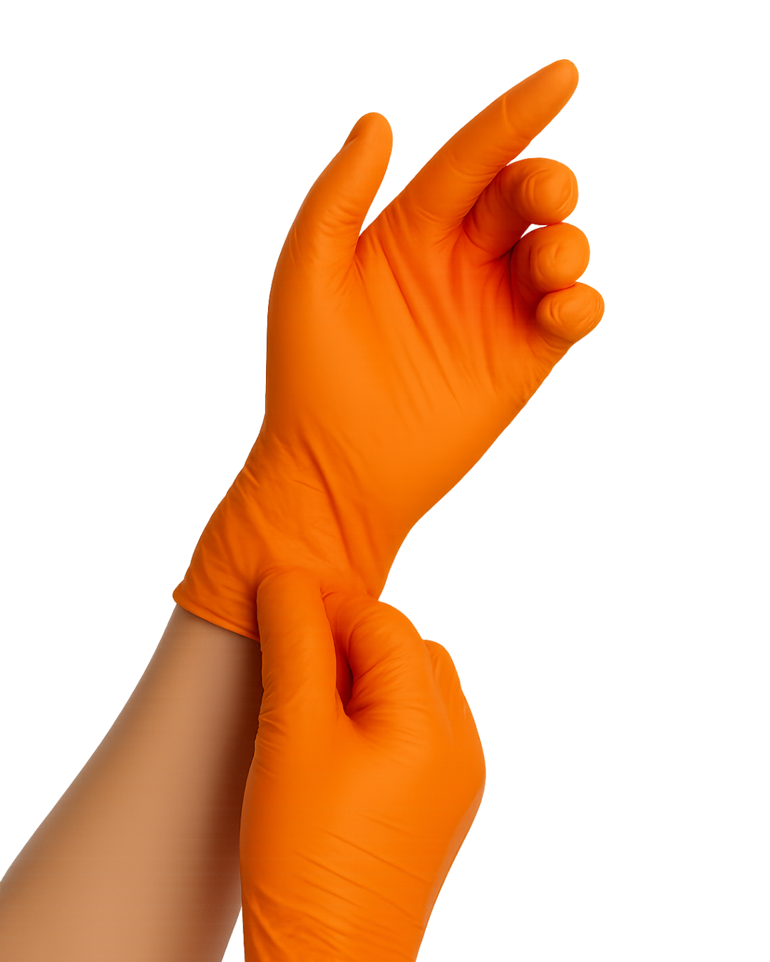 GUANTES DE NITRILO 100 PZ BAREGK - 5 COLORES