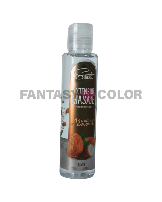 EXTENSOR MASAJE ACEITE  NATURAL ALMENDRA - SWEET